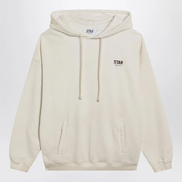 Golden Goose - Star sweatshirt in lived-in effect cotton
