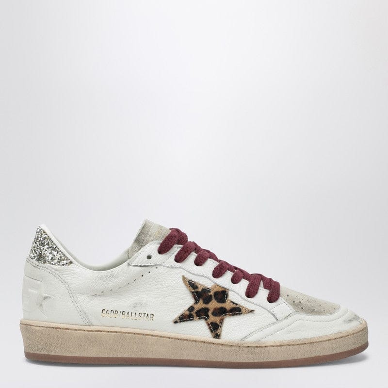 Shoes Golden Goose - Ball Star sneakers with leopard-print pony hair star - 40 IT Brand