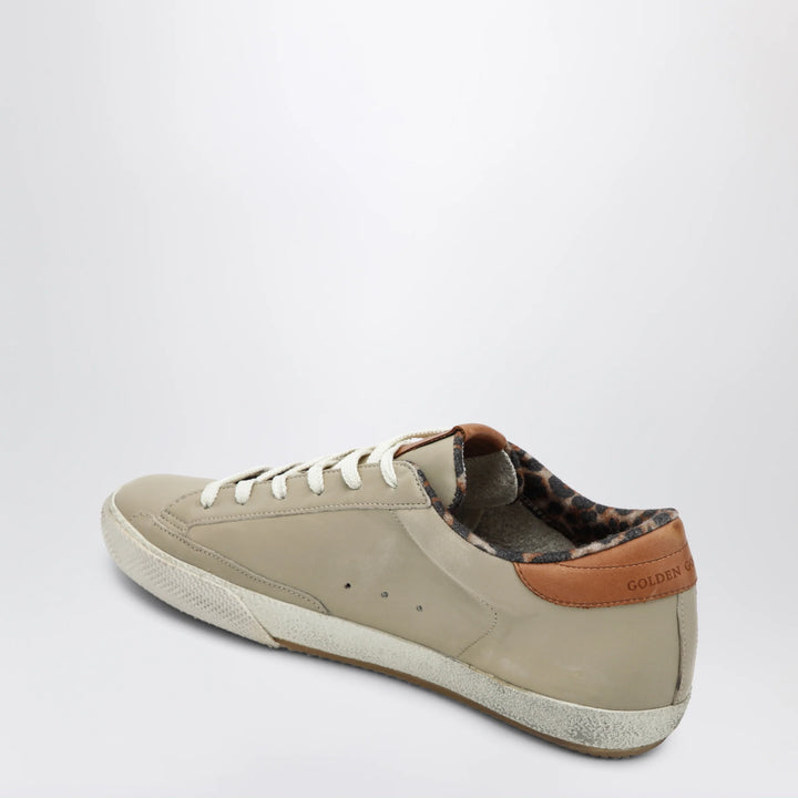 Golden Goose - Beige/platinum/brown Super-Star trainers