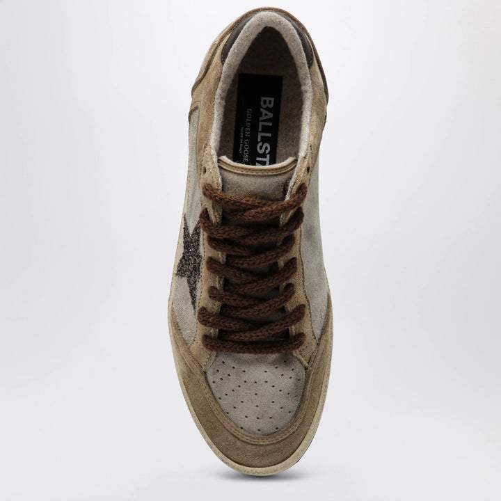 Golden Goose - Ball-Star beige/brown suede Sneakers