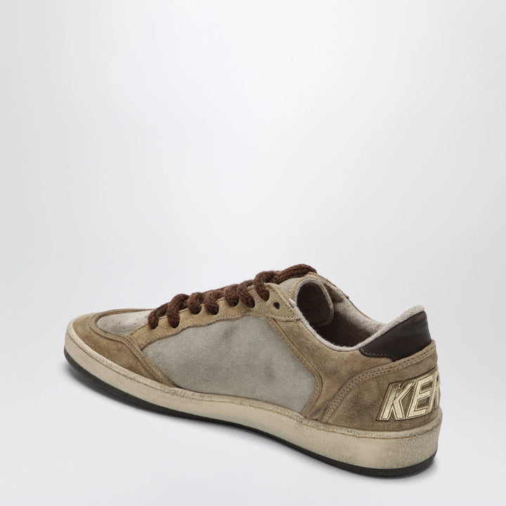 Golden Goose - Ball-Star beige/brown suede Sneakers