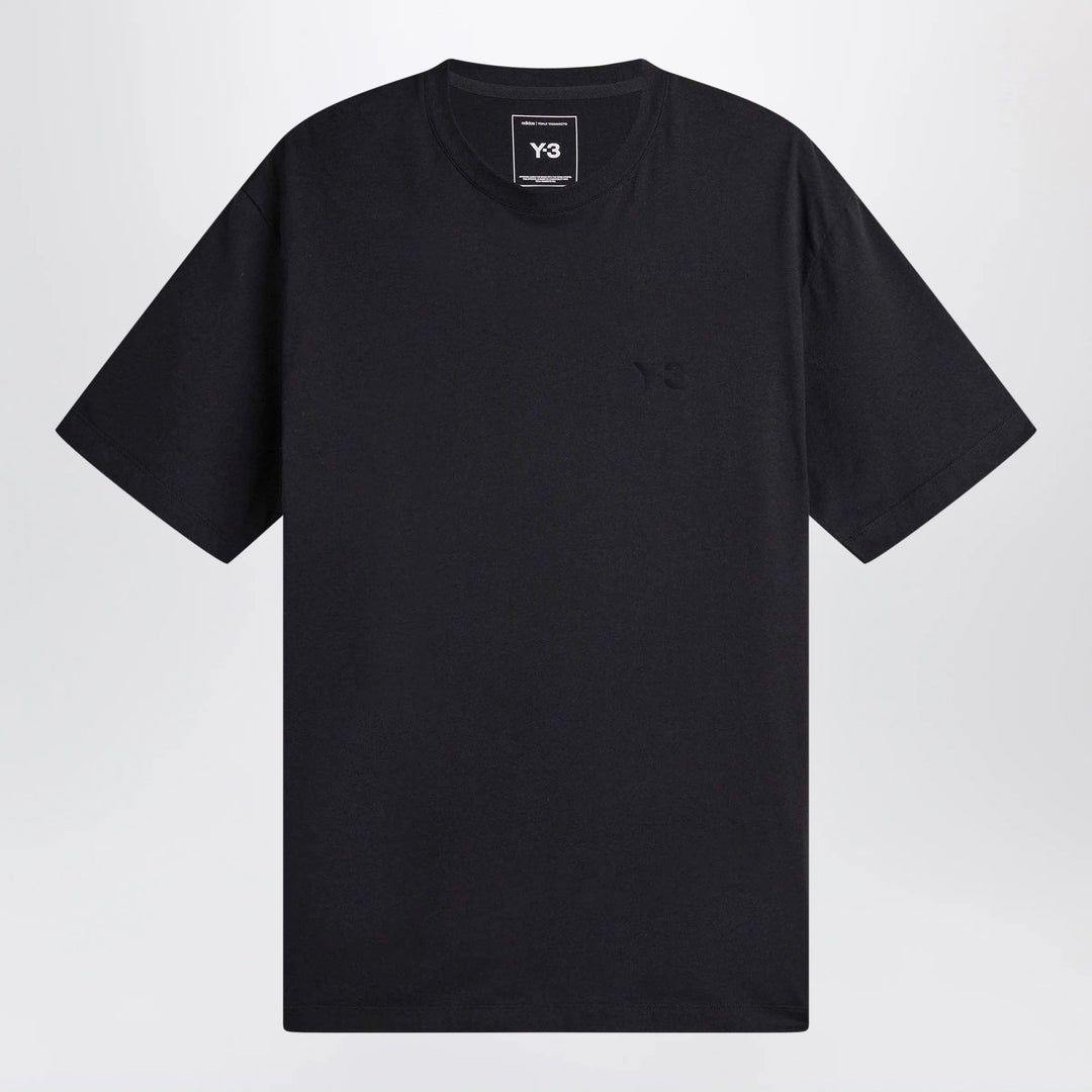 adidas Y-3 - Black T-shirt with logo
