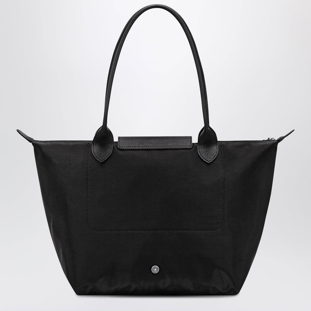Longchamp - Black shopping bag M Le Pliage One