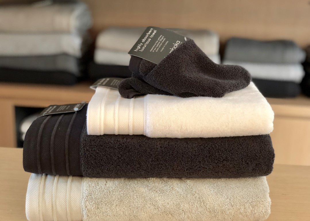 Bemboka Pure Cotton Bath Towel - Jacquard Blush