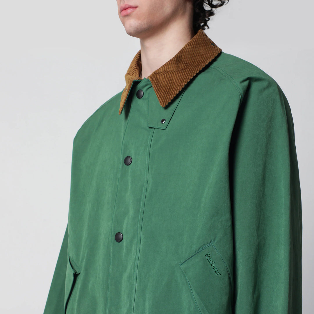 Barbour - Oversized Transporter Racing Green jacket