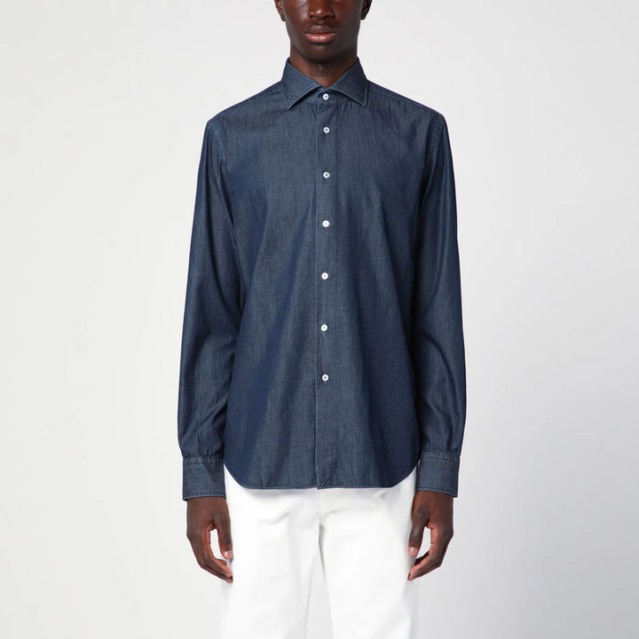 XACUS - Blue denim Casual shirt