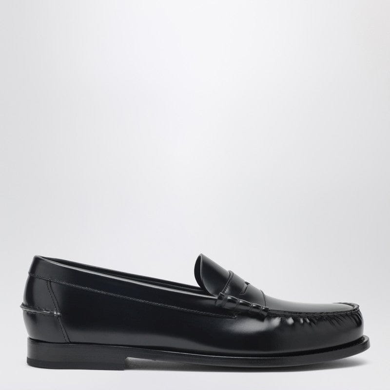 Shoes Church's - Classic black leather loafer - 8 UK Brand