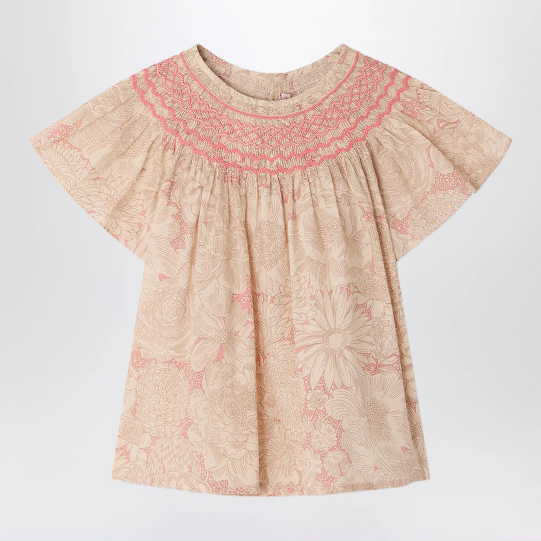 Bonpoint - Adelice pink blouse in Liberty fabric