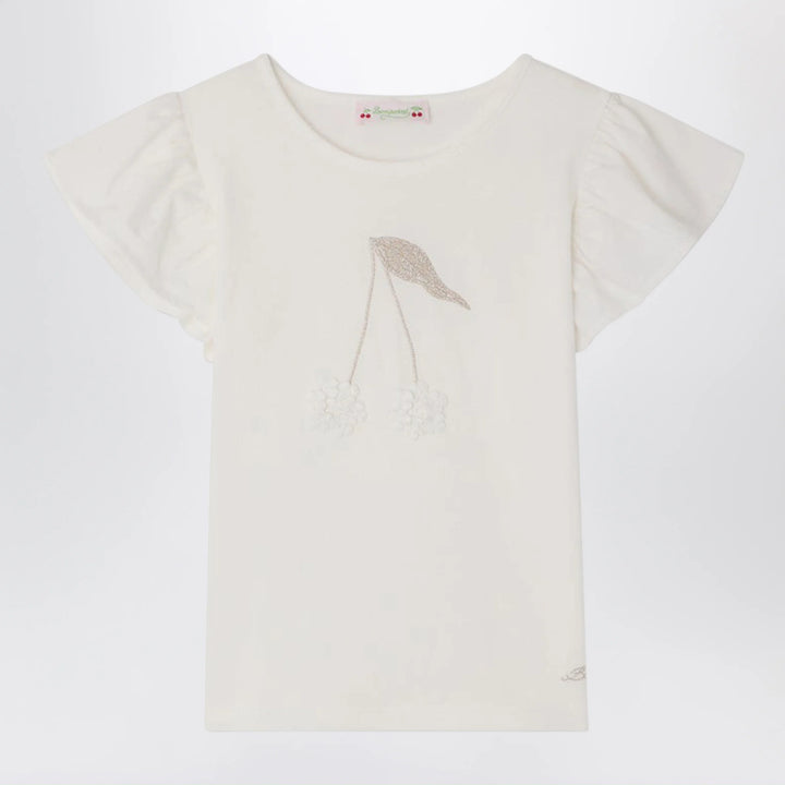 Bonpoint - Emila white cotton T-shirt