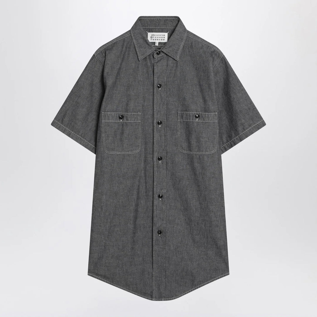 Maison Margiela - Gray cotton shirt