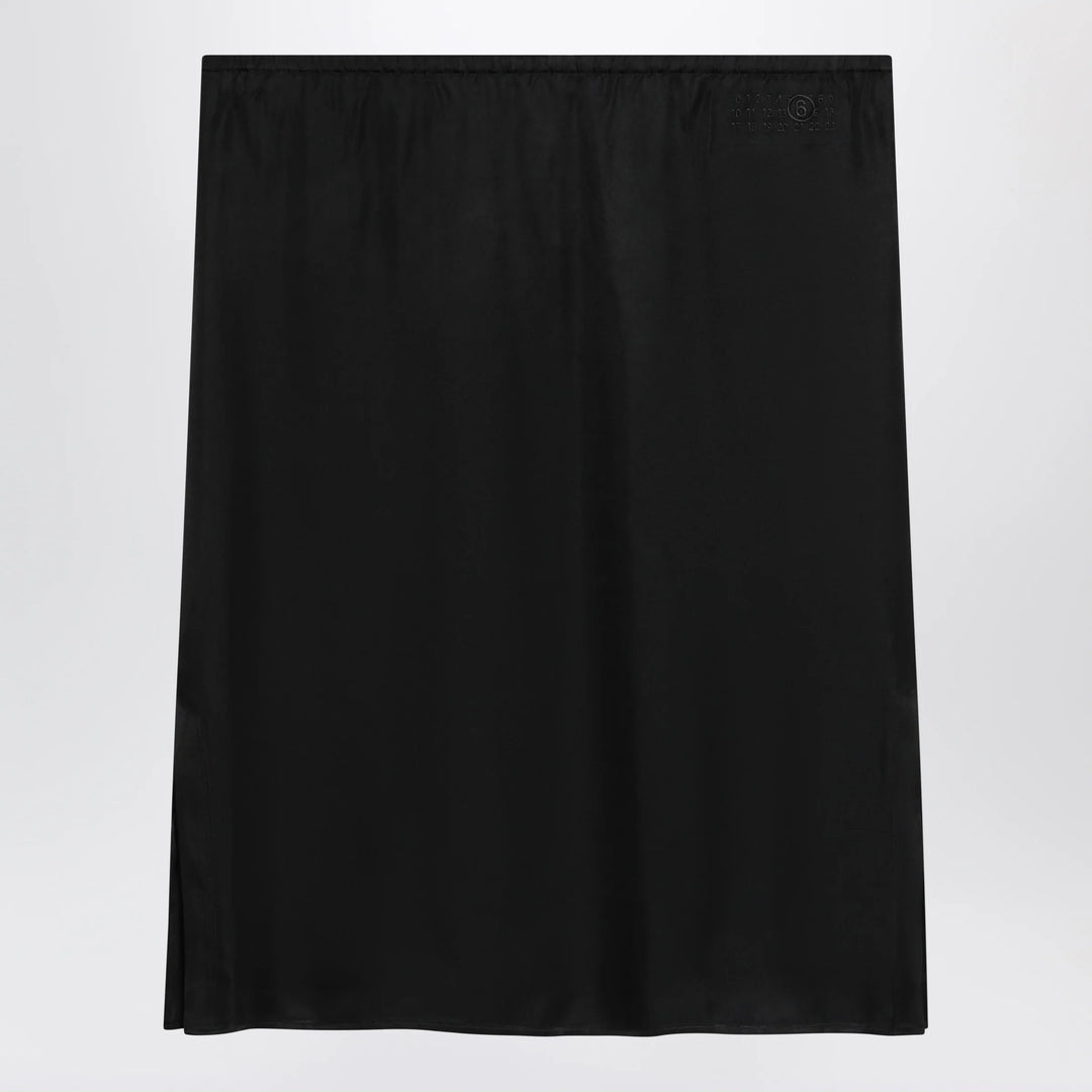 MM6 Maison Margiela - Black skirt in acetate blend