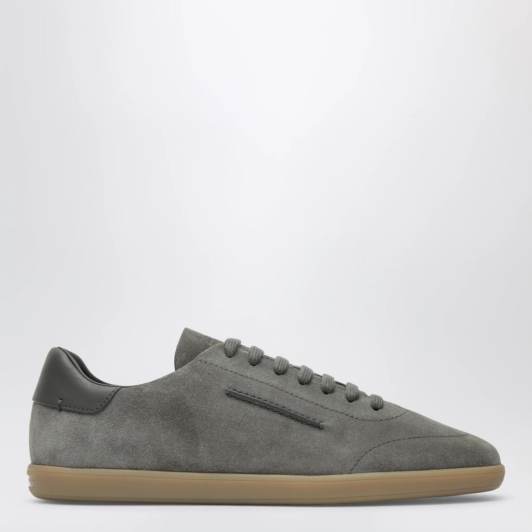 ZEGNA - Grey suede Sneakers