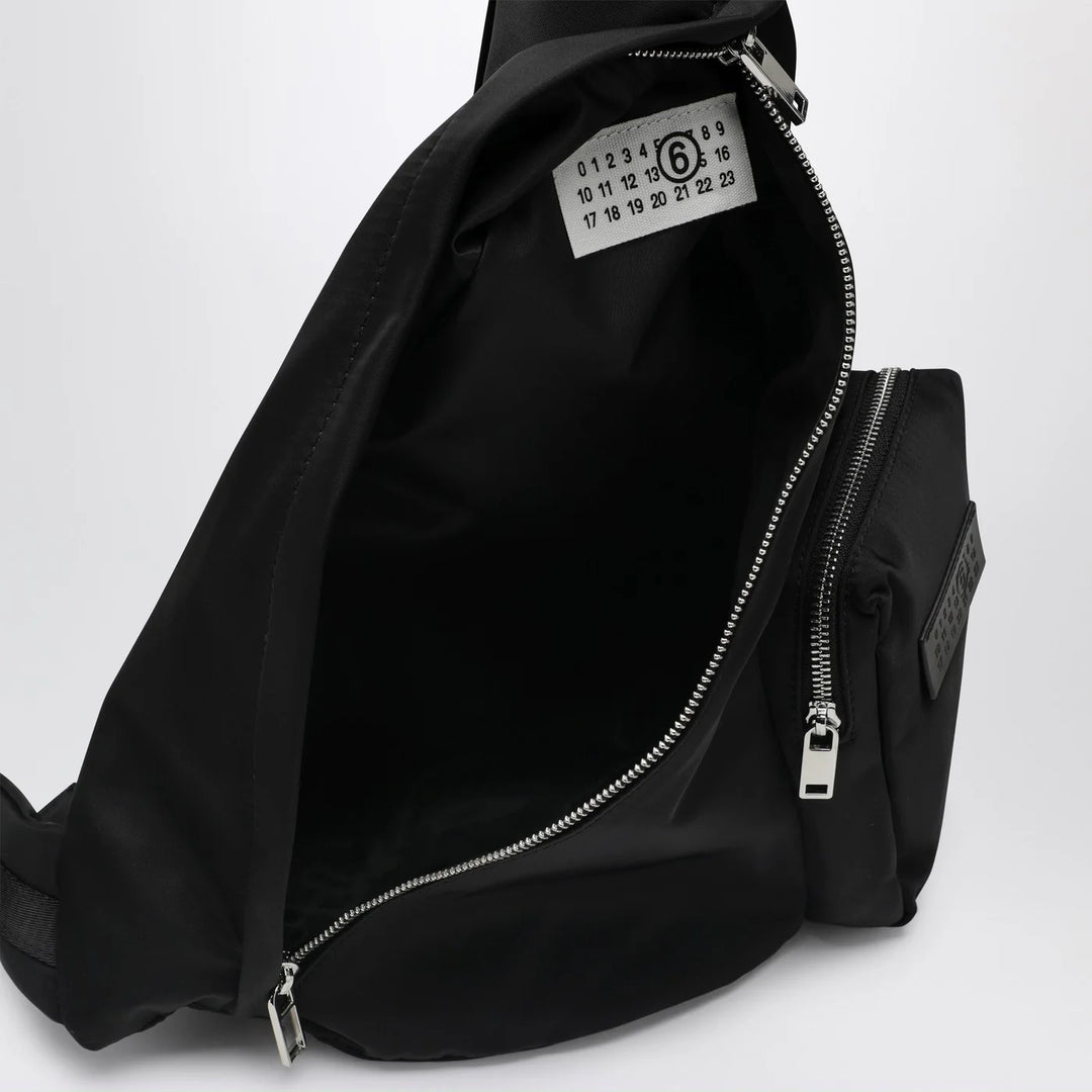 MM6 Maison Margiela - Black nylon belt bag