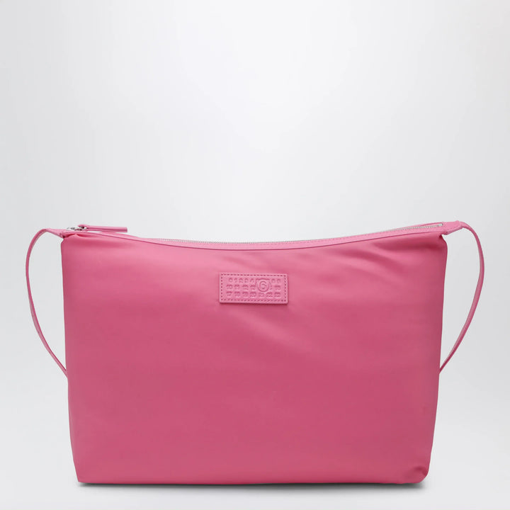 MM6 Maison Margiela - Numeric crossbody bag in nylon, carmine rose Brand Apparel &amp; Accessories TU