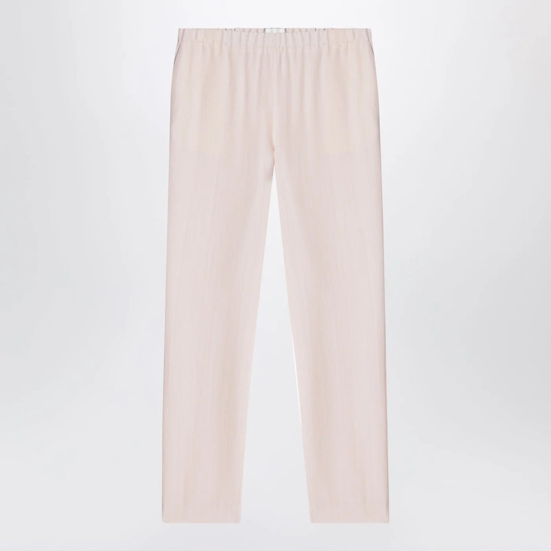 LouLou De Saison - Light pink wool-blend trousers