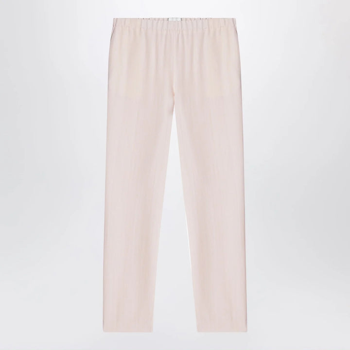 LouLou De Saison - Light pink wool-blend trousers