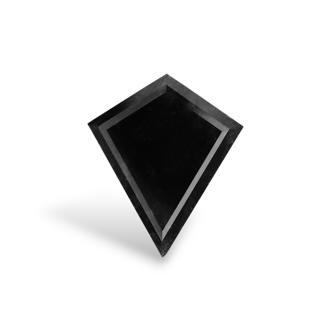 1.02 Carat Natural Black Kite Diamond GIA