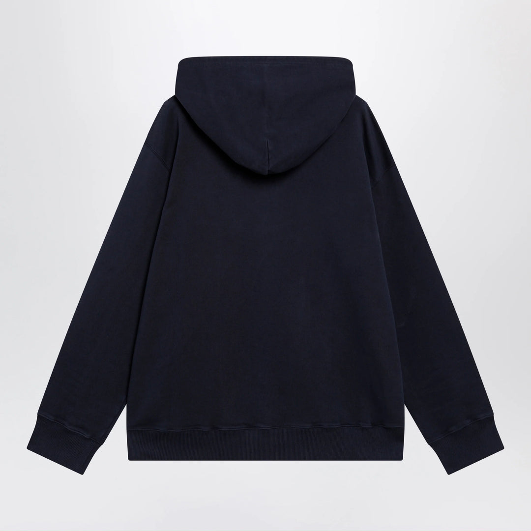 MM6 Maison Margiela - Navy blue cotton hoodie