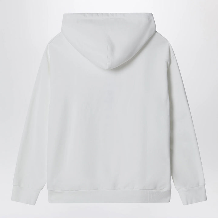 MM6 Maison Margiela - White cotton hoodie