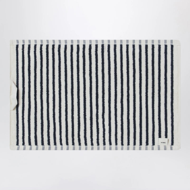 Tekla - White striped guest towel 30x50