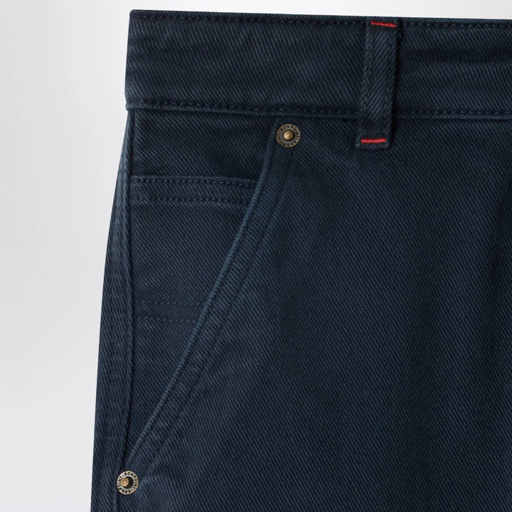 Bonpoint - Ewann navy blue cotton trousers