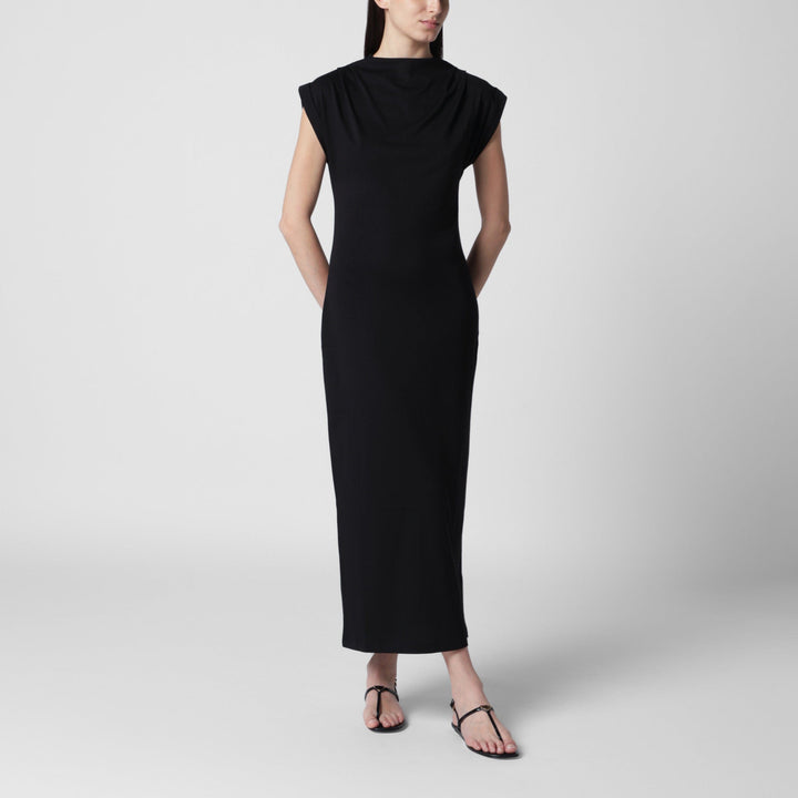 Apparel &amp; Accessories ANINE BING - Alix black cotton-blend dress Brand