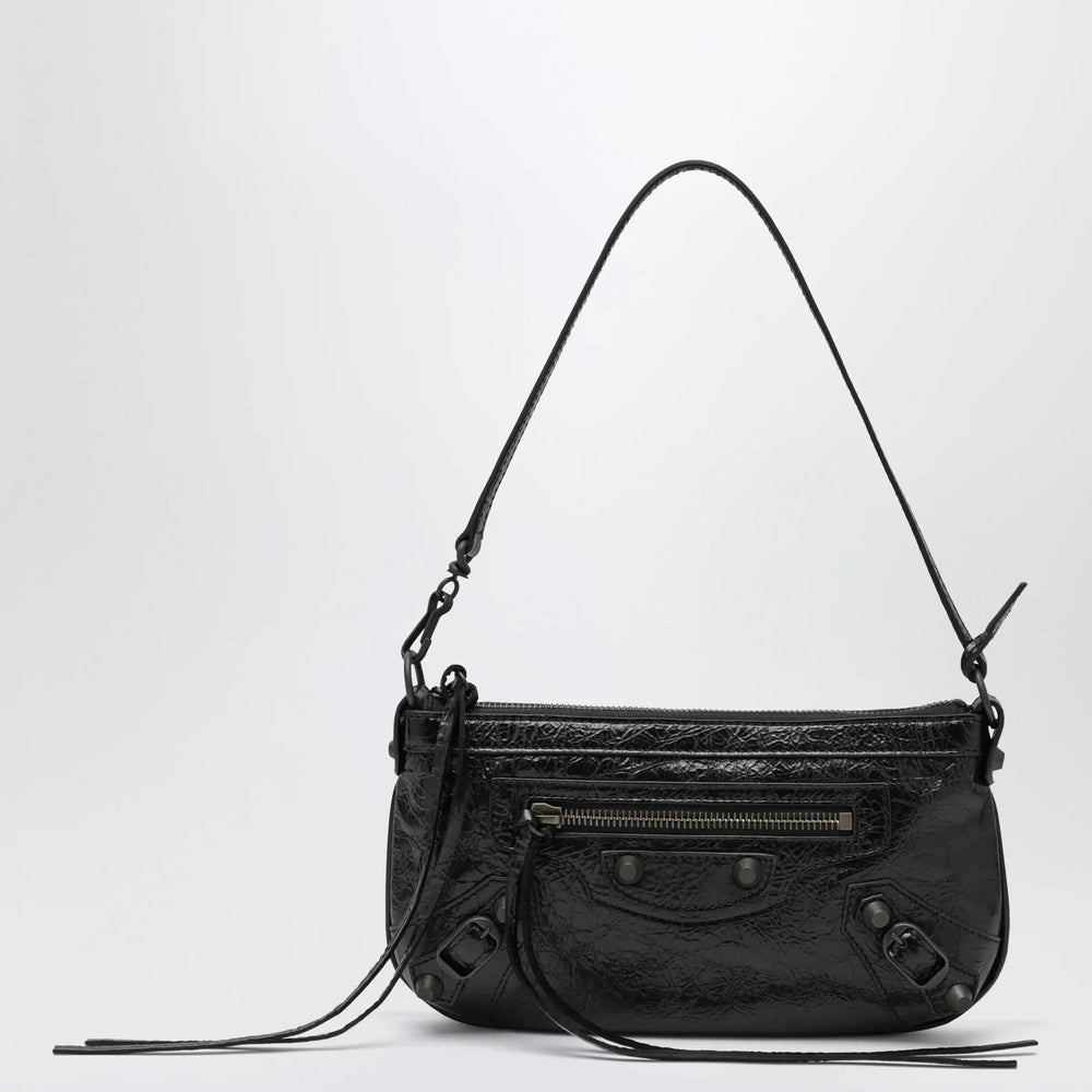 Balenciaga - Le City black Arena lambskin pouch Brand Apparel & Accessories TU