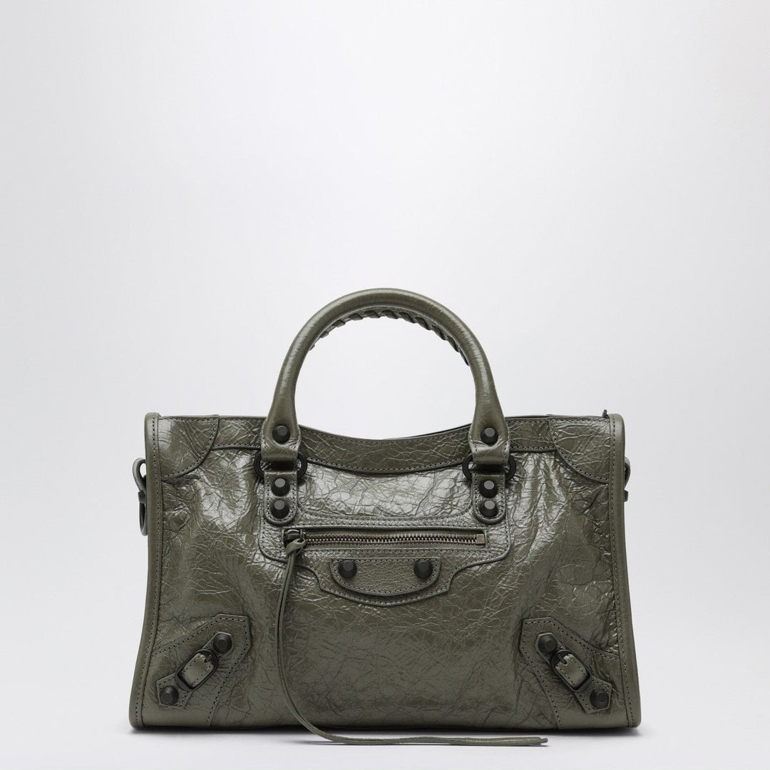 Apparel & Accessories TU Balenciaga - Le City small tote bag in military green Brand