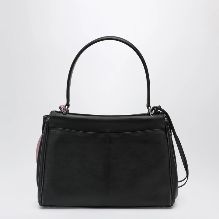 Balenciaga - Small black Rodeo bag in smooth calf leather with charm Brand Apparel &amp; Accessories U