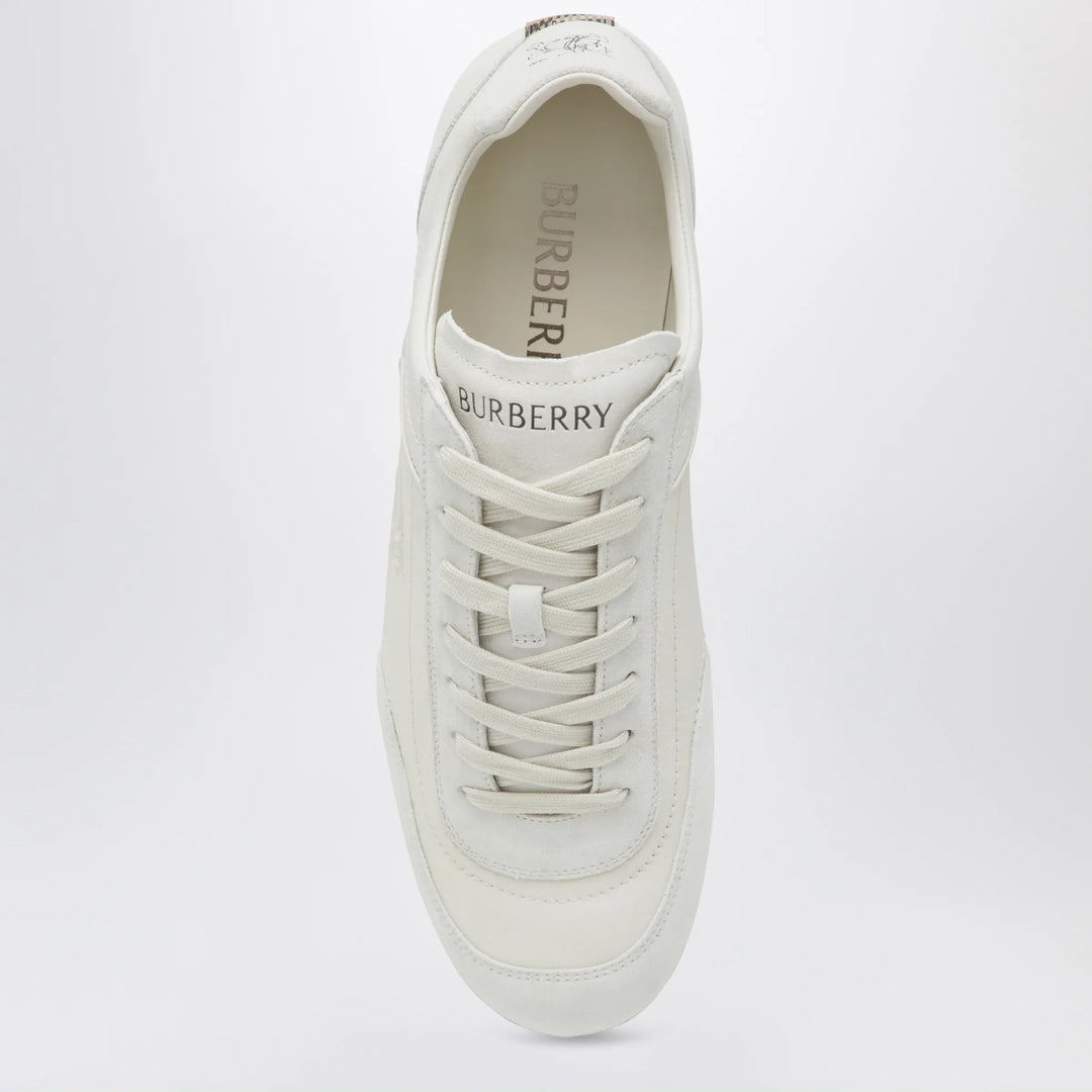 Burberry - Beige leather Knight Runner trainers Brand Apparel &amp; Accessories