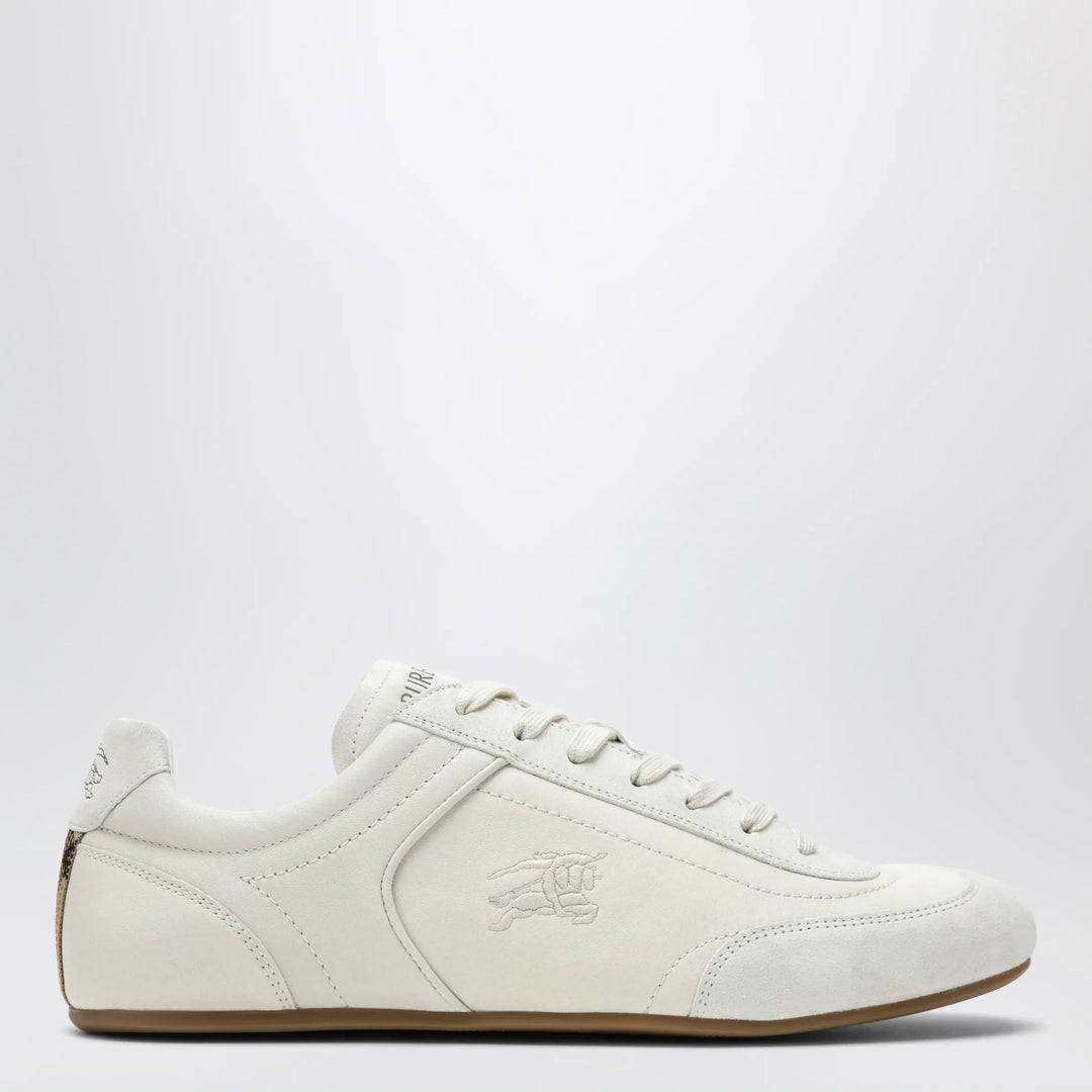 Burberry - Beige leather Knight Runner trainers Brand Apparel &amp; Accessories 40 IT