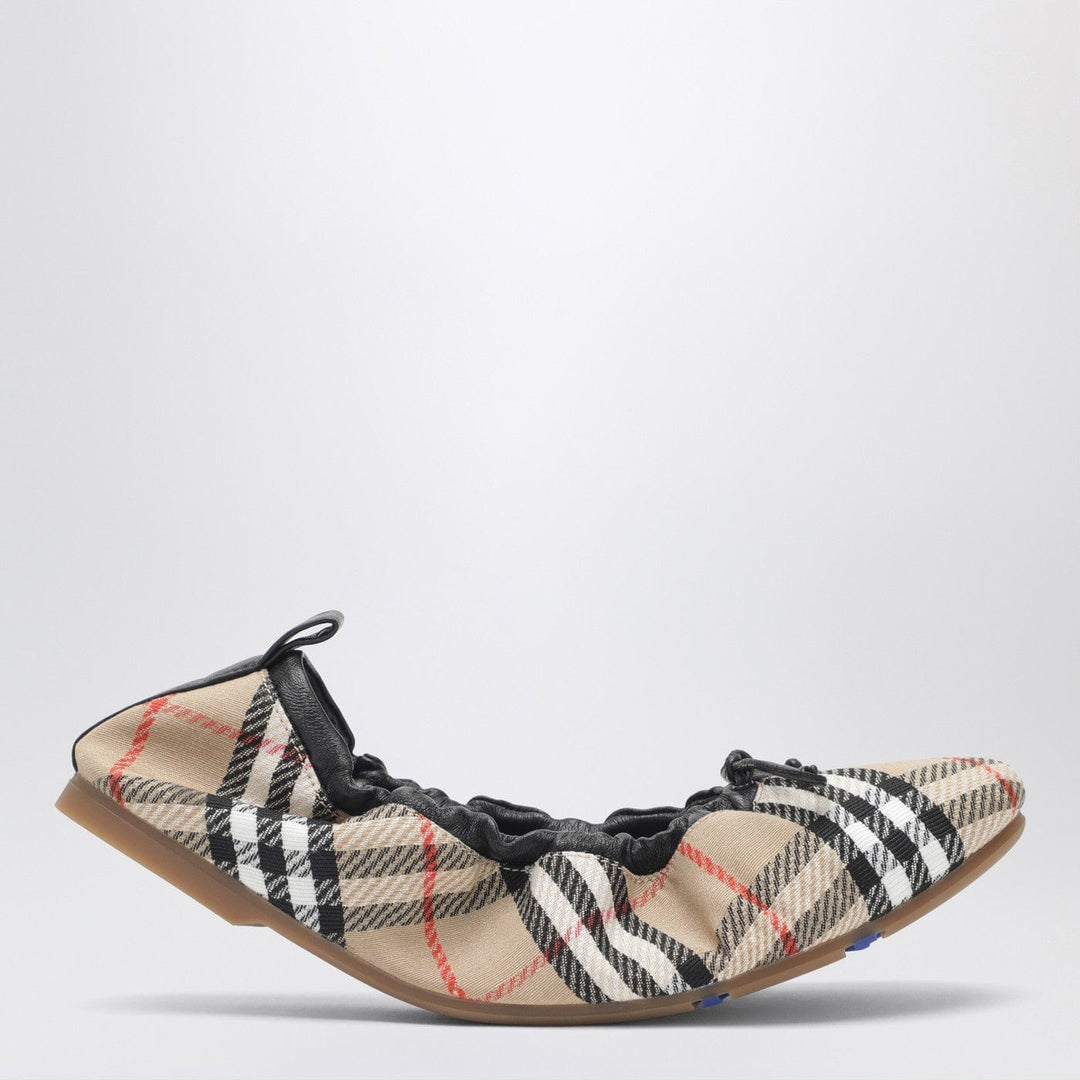 Apparel &amp; Accessories Burberry - Fawn Check ballet flats beige Brand