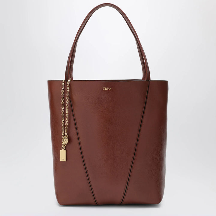Chloé - Medium brown Chloé Spin Tote Bag Brand Apparel &amp; Accessories U