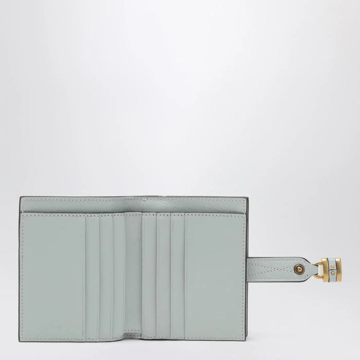 Chloé - Paddington square wallet in aqua blue leather Brand Apparel &amp; Accessories TU