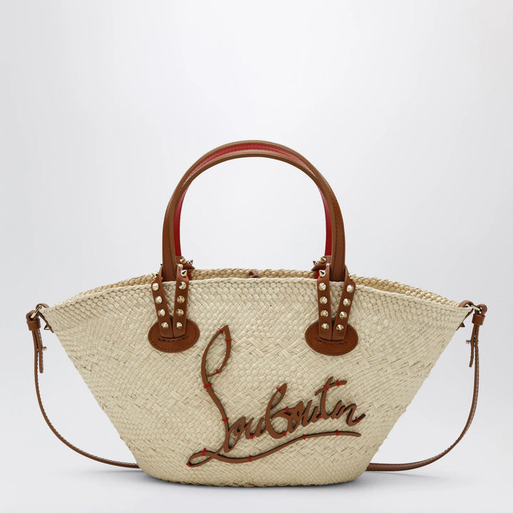 Christian Louboutin - Raffia and calf leather Tote bag Cabata small Brand Apparel &amp; Accessories TU