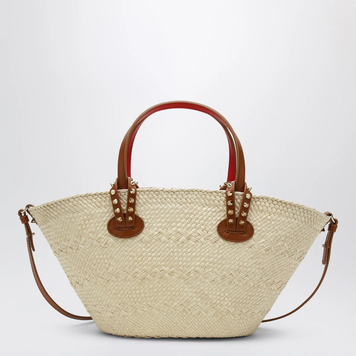 Christian Louboutin - Raffia and calf leather Tote bag Cabata small Brand Apparel &amp; Accessories TU