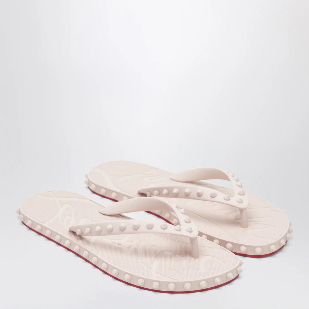 Christian Louboutin - Super Loubi Flip-Flops milk coloured Brand Apparel &amp; Accessories