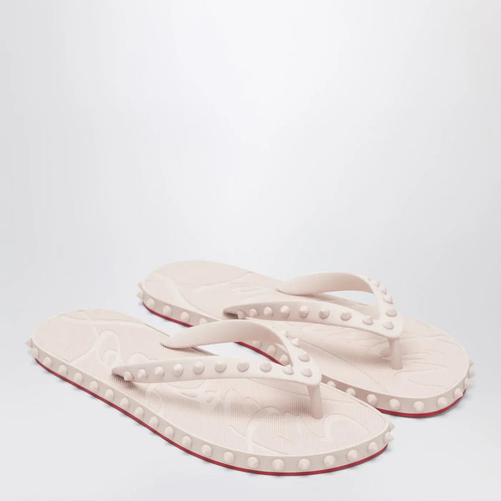 Christian Louboutin - Super Loubi Flip-Flops milk coloured Brand Apparel &amp; Accessories