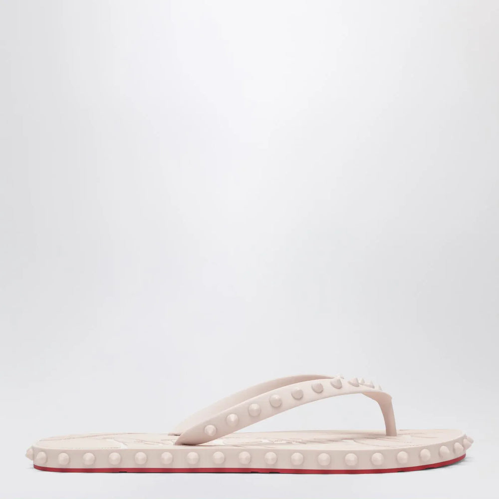Christian Louboutin - Super Loubi Flip-Flops milk coloured Brand Apparel & Accessories 36 IT