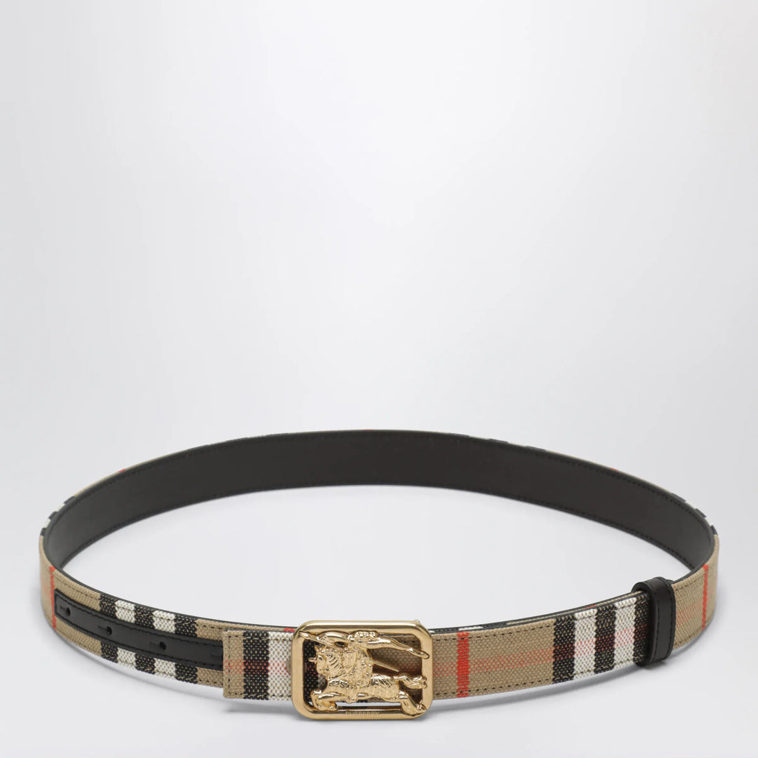 Burberry - Reversible Rider belt in sand beige/Brown Peat Brand Apparel & Accessories > Clothing Accessories > Belts S
