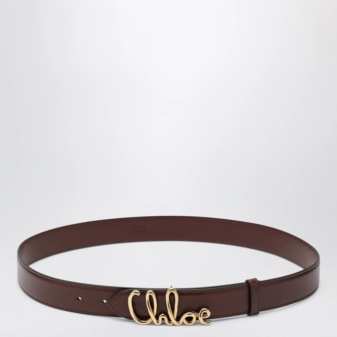 Chloé - Brown The Chloé Iconic Belt Brand Apparel &amp; Accessories > Clothing Accessories > Belts L