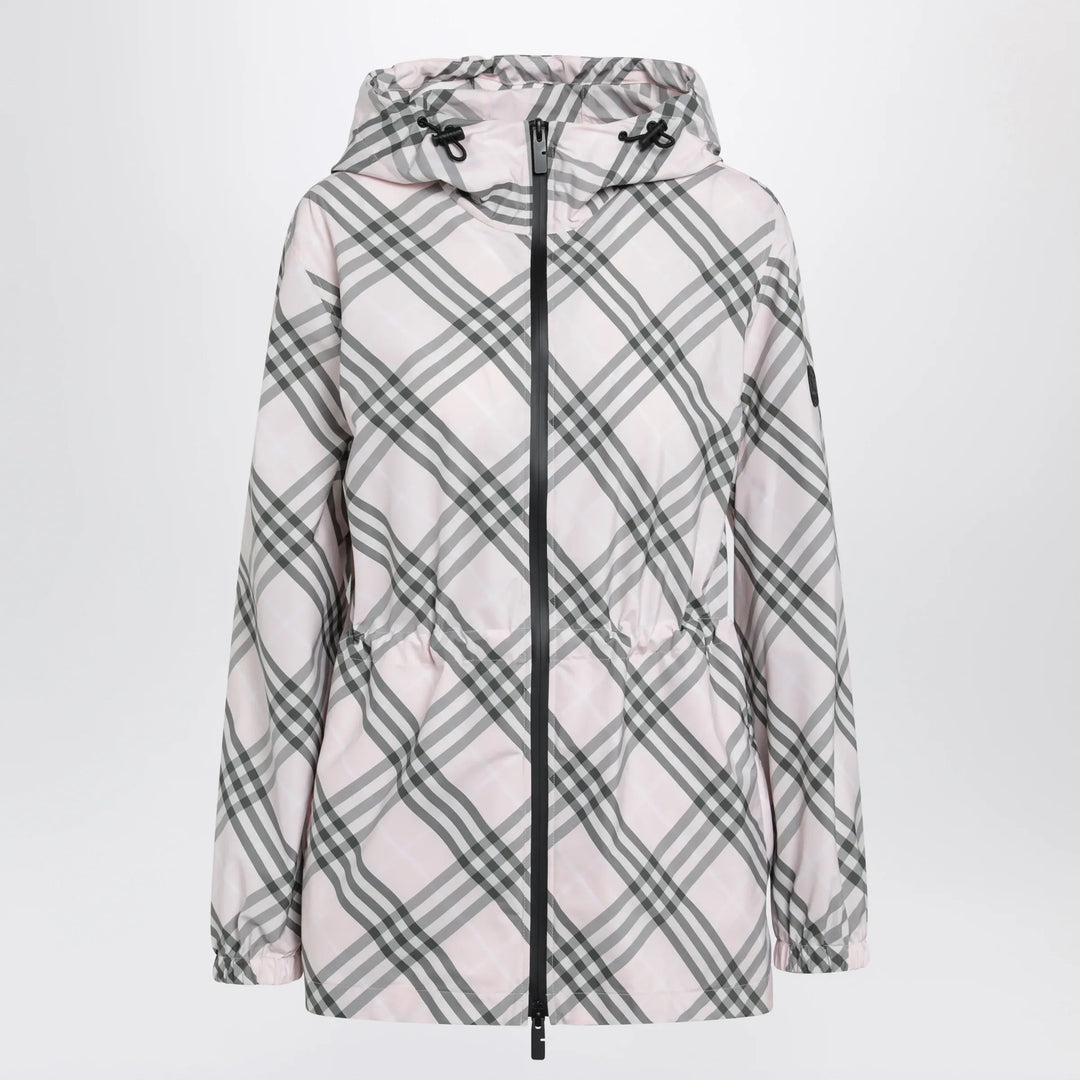 Burberry - Whitstable light pink jacket with Check pattern Brand Apparel & Accessories > Clothing > Outerwear > Coats & Jackets L