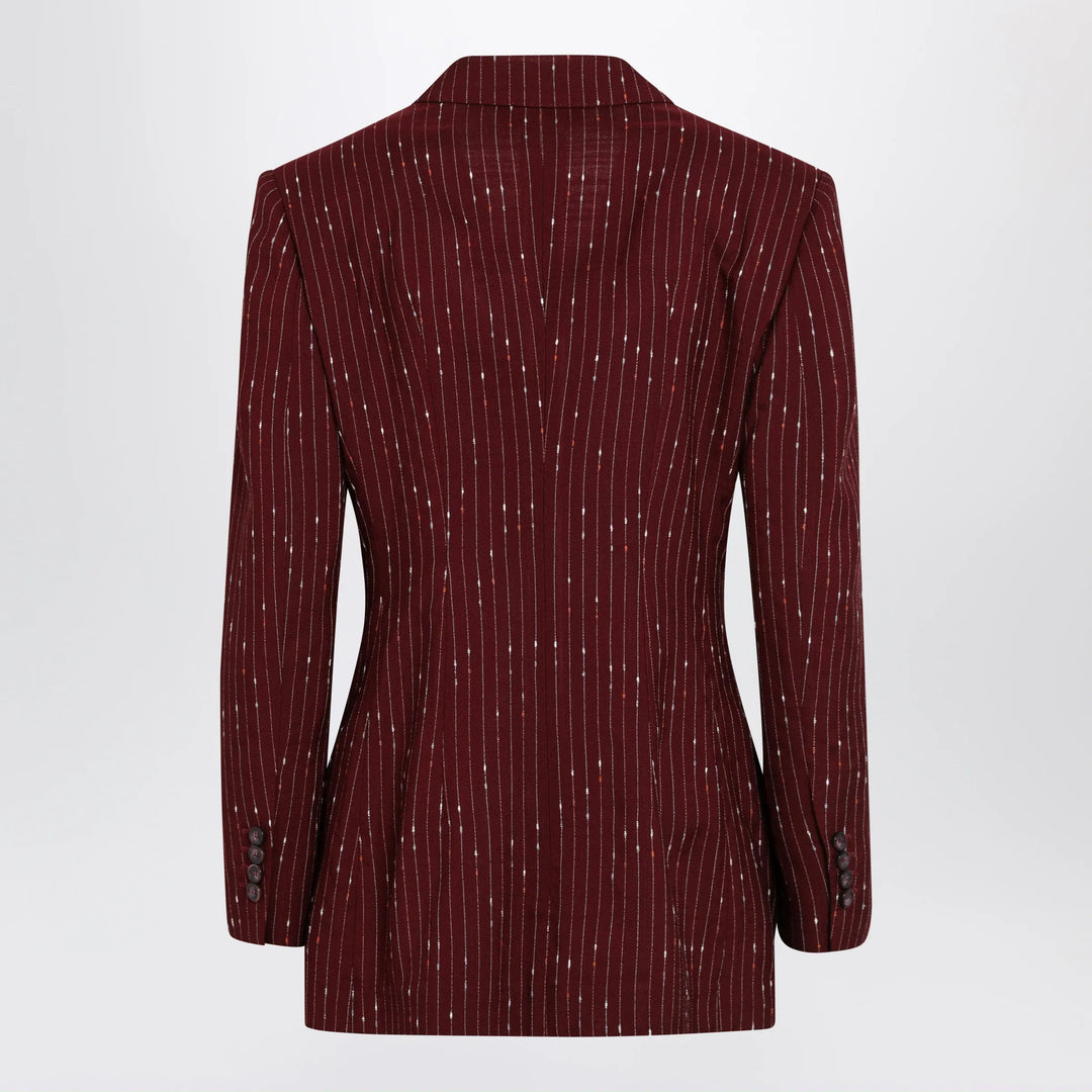 Dolce&amp;Gabbana - Taormina pinstripe double-breasted jacket Brand Apparel &amp; Accessories > Clothing > Outerwear > Coats &amp; Jackets 40  IT