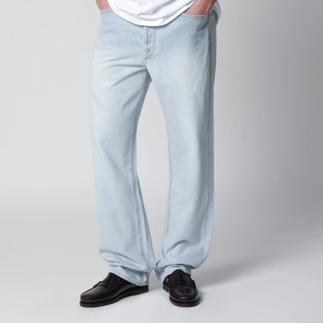 AGOLDE - 90s straight-leg mid-rise jeans in light blue denim Brand Apparel &amp; Accessories > Clothing > Pants 29