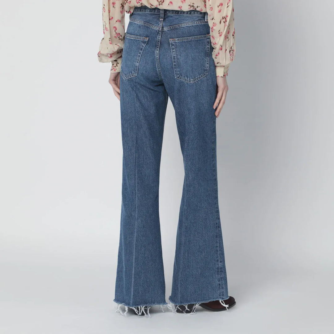 Frame - The Lax blue jeans in regenerated denim Brand Apparel &amp; Accessories > Clothing > Pants 27