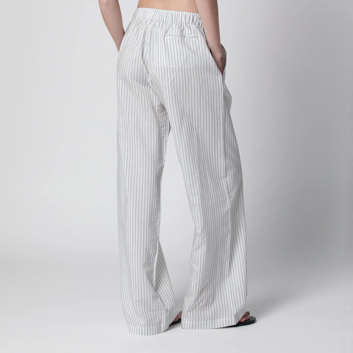 Róhe - Silk striped pajama trousers Brand Apparel &amp; Accessories > Clothing > Pants