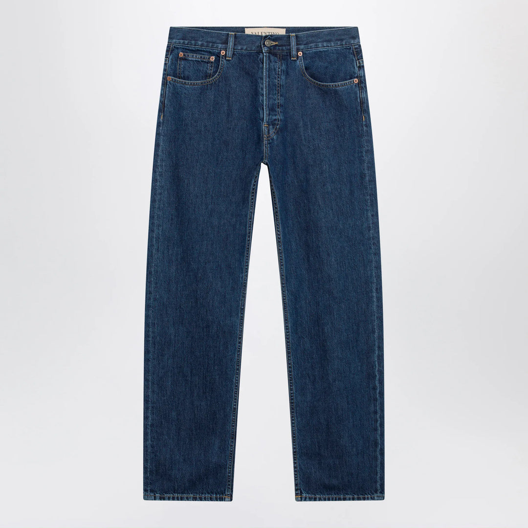 Valentino - Blue jeans with Vlogo detail Brand Apparel &amp; Accessories > Clothing > Pants 31
