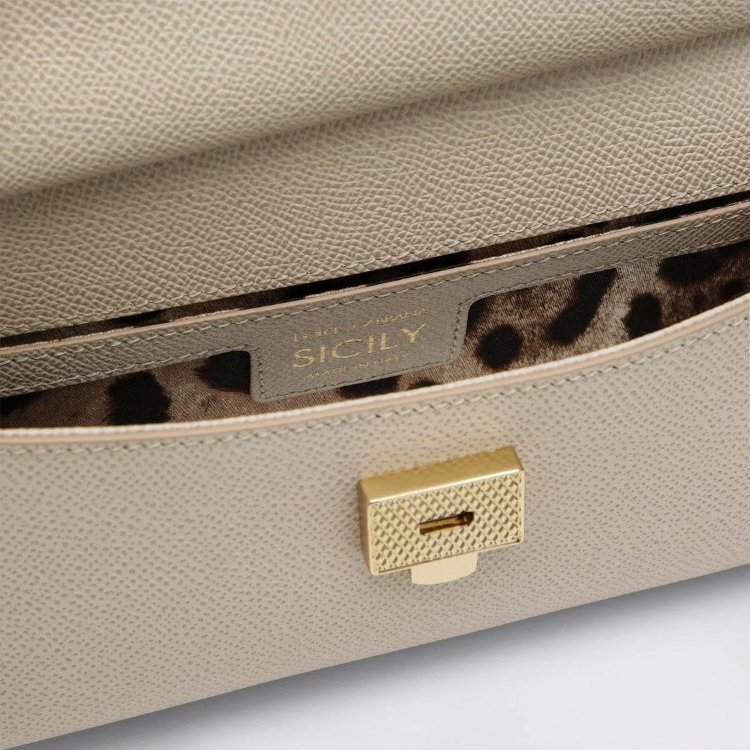 Dolce&amp;Gabbana - Small Sicily top-handle bag in blush pink Brand Apparel &amp; Accessories > Clothing > Shirts &amp; Tops U