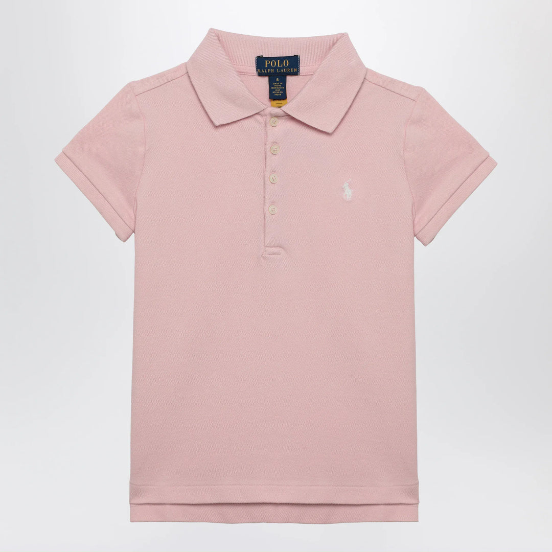 Polo Ralph Lauren - Pink cotton polo shirt with logo Brand Apparel &amp; Accessories > Clothing > Shirts &amp; Tops S