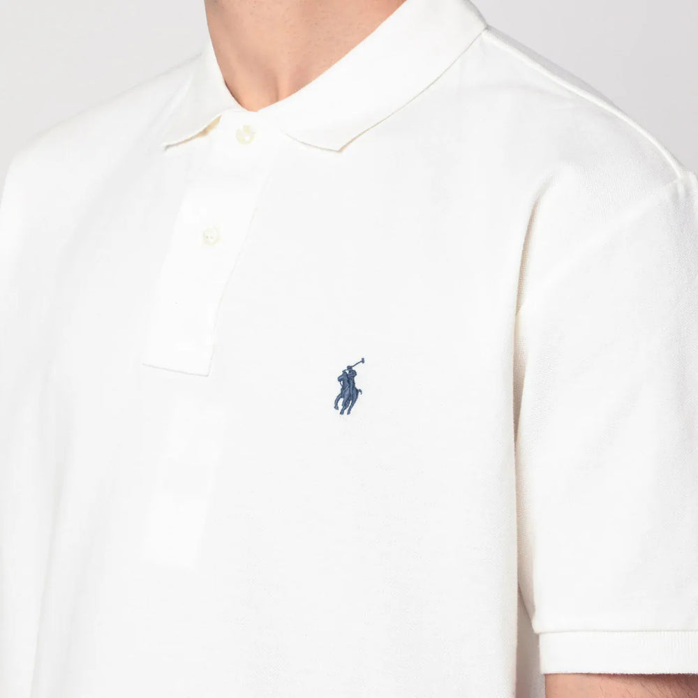 Polo Ralph Lauren - White cotton polo shirt Original-Fit Brand Apparel & Accessories > Clothing > Shirts & Tops S
